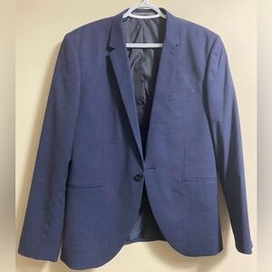 H&M Men’s Navy Blue Slim Fit Suit